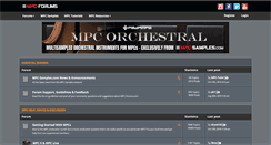 Desktop Screenshot of mpc-forums.com